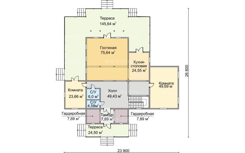 Дом в Захарово