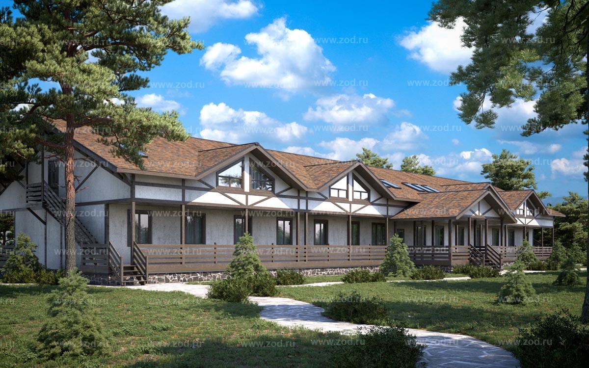 Пансионат в сосновом бору